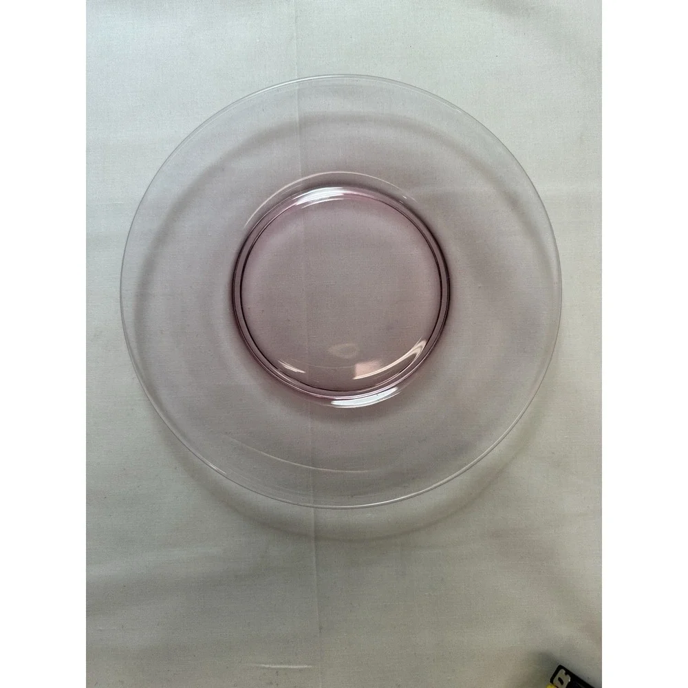 Tiffin Franciscan Wistaria Pink Luncheon 8 1/8 in Plates,‎ Set of Four Plates